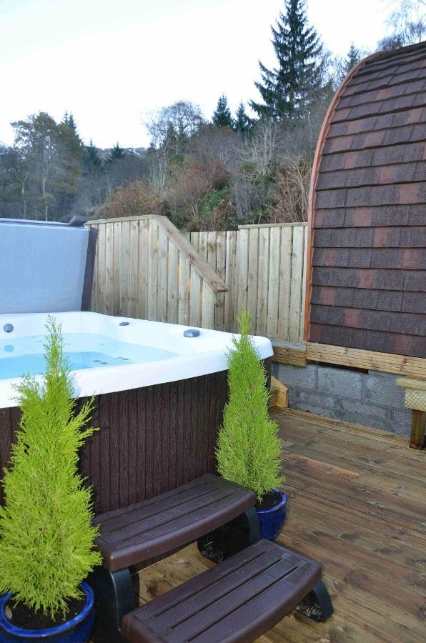 Seaview Pod And Hot Tub Villa Ballachulish Exteriör bild